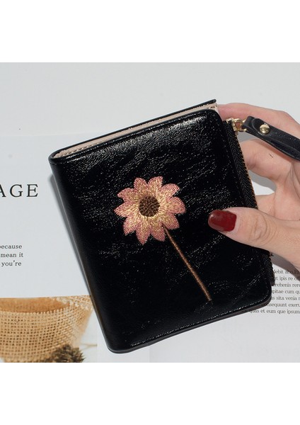 2021 Yeni Bayan Cüzdan Retro Moda Ins Basit Küçük Taze Fermuar Amp; Hasp Öğrenci Cüzdanı Yurt Dışından fiyatları