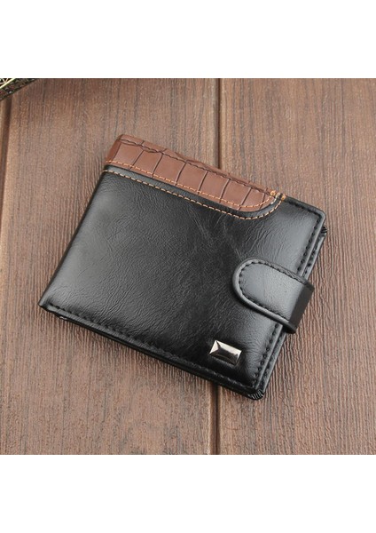 Erkek Cüzdan Kısa Iş Tokası Yeni Cüzdan Yumuşak Deri Çok Fonksiyonlu Deri Ehliyet Sınır Ötesi Bir Yurt Dışından