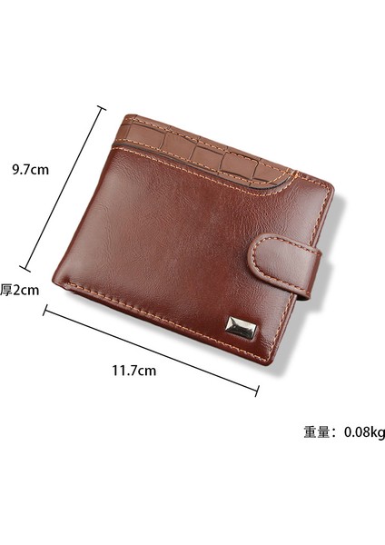 Erkek Cüzdan Kısa Iş Tokası Yeni Cüzdan Yumuşak Deri Çok Fonksiyonlu Deri Ehliyet Sınır Ötesi Bir Yurt Dışından modelleri