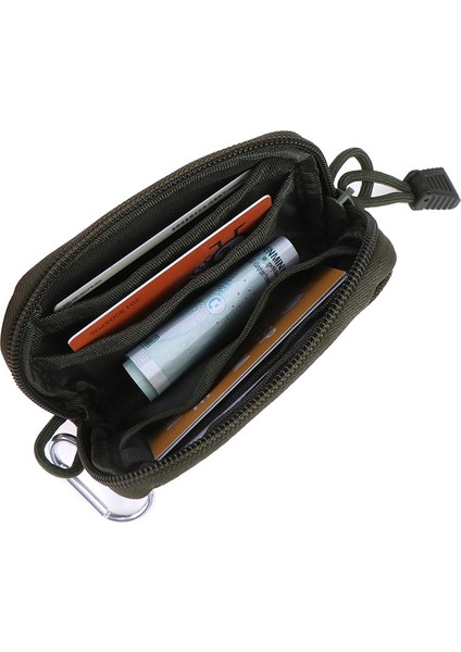 Su Geçirmez Kart Anahtar Tutucu Çok Fonksiyonlu Para Kese Paketi Askeri Açık Cüzdan Bel Çantası Avcılık Için Taktik Cüzdan Kart Çantası Yurt Dışından fırsatları