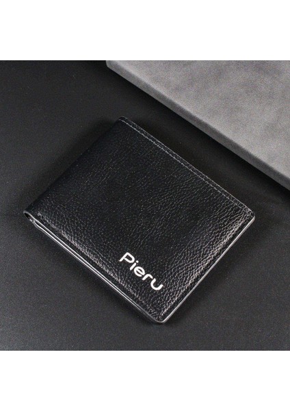 Dış Ticaret Fabrikası Doğrudan Satış Kısa Cüzdan Erkek Lychee Desen Yatay Cüzdan On Yuan Mağaza Tedarik Cüzdan Erkekler Yurt Dışından fırsatları