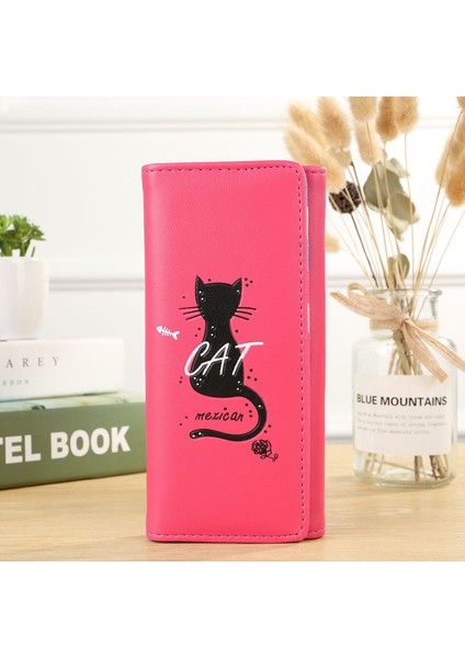 Kadın Cüzdan Uzun Kısa Bayan Çanta Kız Cüzdan Çanta Kartları Kımlık Tutucu Kadın Kedi Bozuk Para Cüzdanı Cep Kılıfı Kaliteli Para Çantaları Yurt Dışından modelleri
