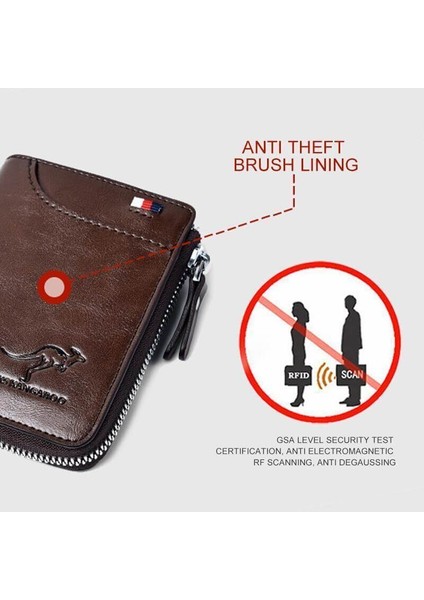 Rfıd Korumalı Cüzdan Kredi Kartı Tutucu Emniyet Cüzdan Çanta Erkekler Kadınlar Için Taşınabilir Pu Deri Banka Kart Sahibi Kılıf Dropshipping Yurt Dışından indirimleri
