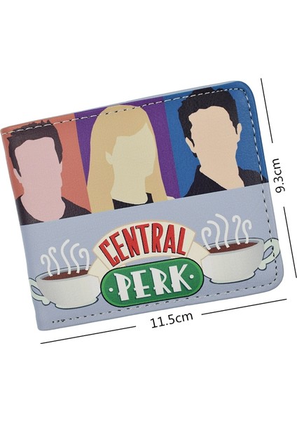 Amerikan Tv Şovu Arkadaş Cüzdanı Para Cebi ile Central Perk Kahve Saati Cüzdanları Yurt Dışından fiyatları