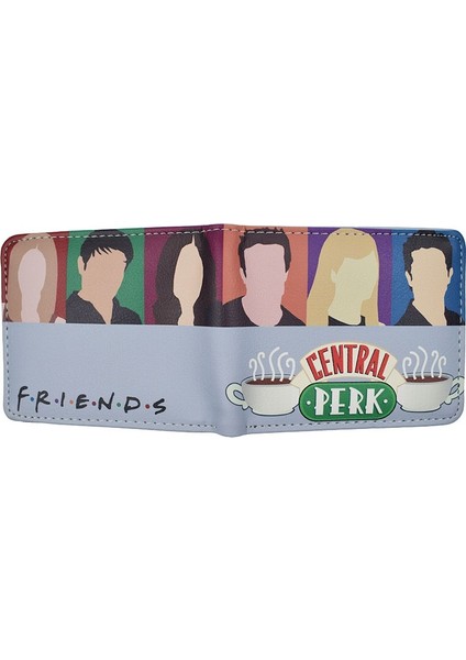 Amerikan Tv Şovu Arkadaş Cüzdanı Para Cebi ile Central Perk Kahve Saati Cüzdanları Yurt Dışından modelleri