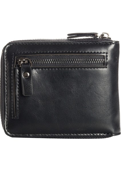 Baellerry Erkek Cüzdan Kartvizitlik Retro DeriSiyah Yurt Dışından modelleri