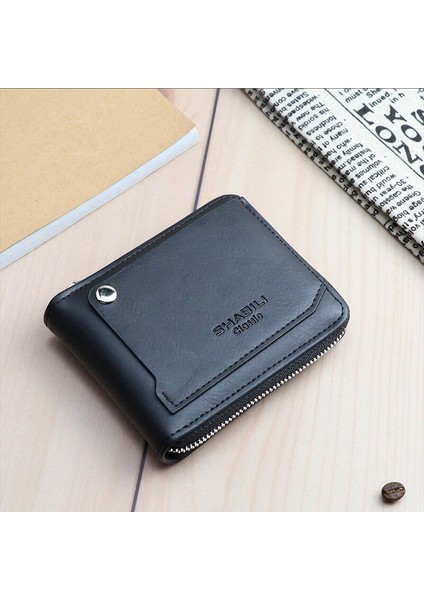 Yeni Erkek Cüzdan Rahat Erkek Cüzdan Para Cebi Kısa Fermuarlı Çok Fonksiyonlu Çanta Küçük Cüzdan Kart Tutucu 2022 Carteiras Masculina Yurt Dışından fiyatları