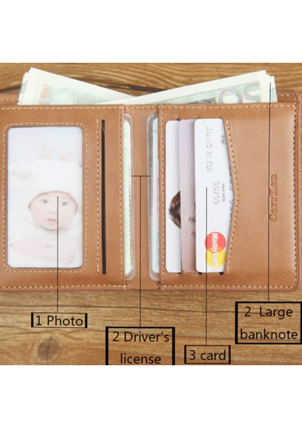 A0072 Erkek Kısa Cüzdan Çanta Retro Erkek Cüzdan Iş Büyük Kapasiteli Yurt Dışından indirimleri