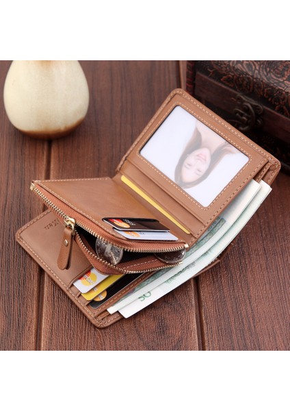 Erkek Cüzdanı Kısa Retro Buzlu Kartlıklı Cüzdan Cüzdan Erkek Çoklu Kart Fermuarlı Çanta Üreticileri Fabrika Satışları Yurt Dışından modelleri