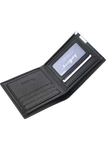 Yeni Kısa Erkek Cüzdan Demir Kenar Açık Gençlik Cüzdan Kore Versiyonu Eğlence Çoklu Kart Erkekler Için Ehliyet Çantası Yurt Dışından fırsatları