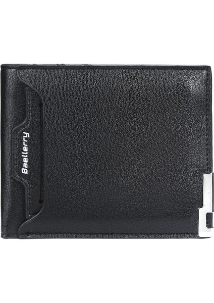 Yeni Kısa Erkek Cüzdan Demir Kenar Açık Gençlik Cüzdan Kore Versiyonu Eğlence Çoklu Kart Erkekler Için Ehliyet Çantası Yurt Dışından indirimleri