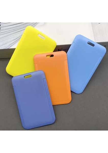 Yeni Plastik Kart Kol Çantası Kimlik Kartı Durumda Banka Kredi Kartı Rozeti Tutucu Cüzdan Kılıfı Okul Öğrenci Ofis Malzemeleri Yurt Dışından