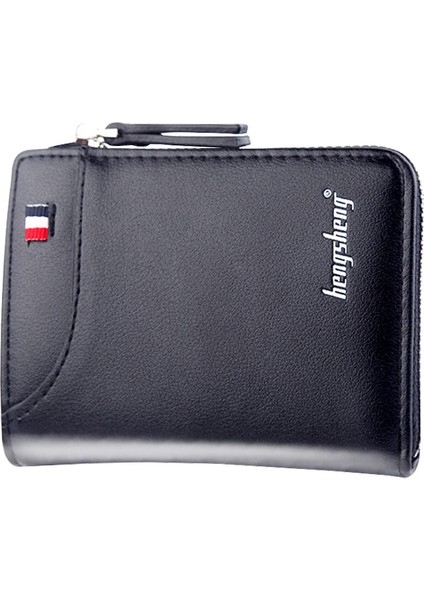 Erkek Cüzdanı Cüzdan Cüzdan Retro Kısa Cüzdan Erkek Moda Fermuarı Gevşek Yaprak Dolar Klipsi Bir Parça Saç Yurt Dışından fiyatları