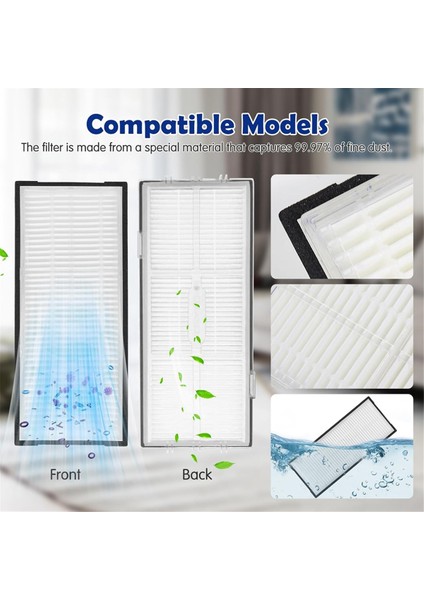 S8 Pro Ultra Robot Vakum, Ana Yan Fırça Döner Fırça Hepa Filtreler Paspas Bezi Pedleri Toz Torbası Aksesuarları (Yurt Dışından) fırsatları