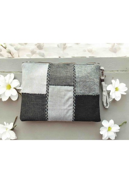 Kahverengi Kadın Portföy Clutch El Çantası