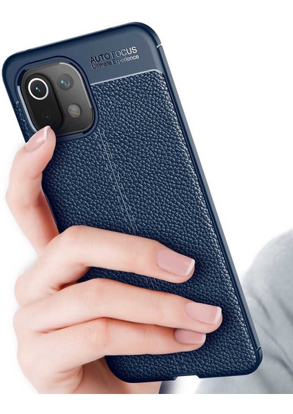 Xiaomi Mi 11 Lite Kılıf Zore Niss Silikon Kapak-Lacivert modelleri