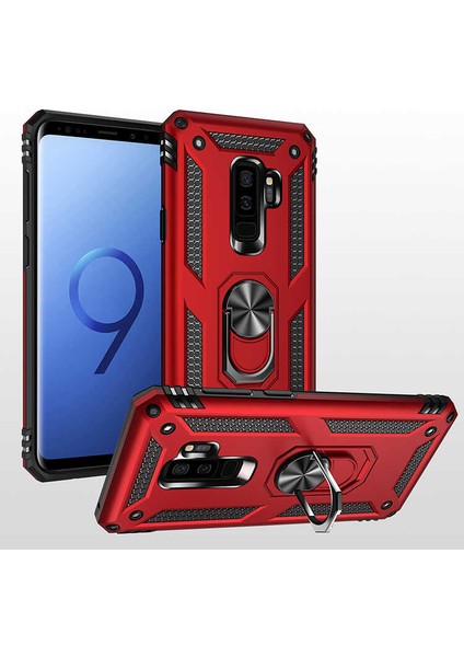 Galaxy S9 Plus Kılıf Zore Vega Kapak-Gri
