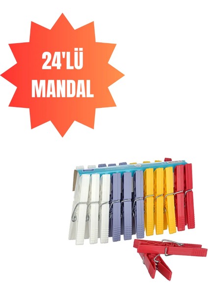 Titiz Cameon Mandal 24'lü Paket