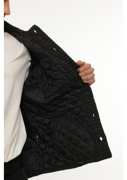 Haki Desenli Kapitone Detaylı Regular Fit CEKET-2456 fırsatları