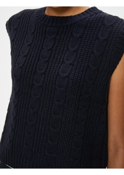 Kolsuz Süveter Örgü Dokulu Bisiklet Yaka indirimleri