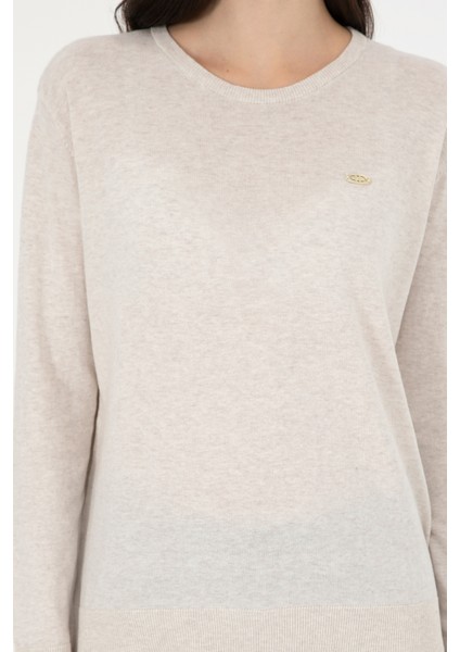 Kadın Taş Melanj Kazak /Triko 50288951-VR225