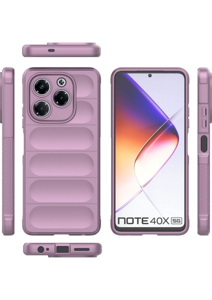 Infinix Note 40X 5g Telefon Kılıfı, Kamera Koruma Silikon Yumuşak Tpu Kapak Infinix Note 40X 5g (Yurt Dışından)
