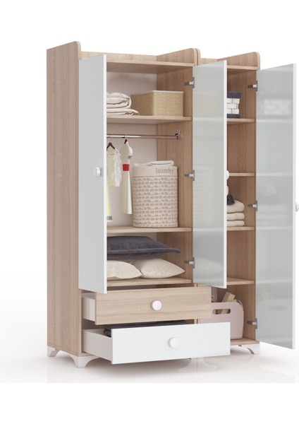 Patikosw 704A Büyüyebilen Bebek Odası Takımı Sonomo modelleri