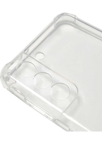 Galaxy S21 Kılıf Zore Kamera Korumalı Nitro Anti Shock Silikon-Renksiz