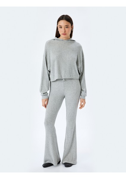 Viskon Karışımlı Beli Bağlamalı Ispanyol Paça Pijama Altı fiyatları