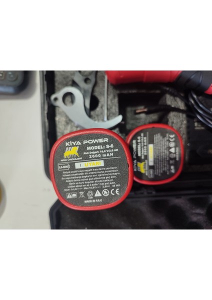 35 mm Şarjlı Budama Makası S-6 500 W - 16.8 V / 2.6 Ah fırsatları