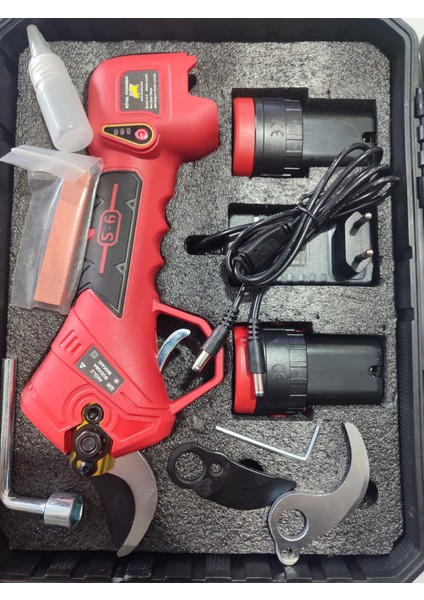 35 mm Şarjlı Budama Makası S-6 500 W - 16.8 V / 2.6 Ah