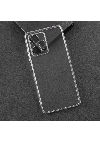 Xiaomi Poco X5 Pro Kılıf Zore Süper Silikon Kapak-Renksiz
