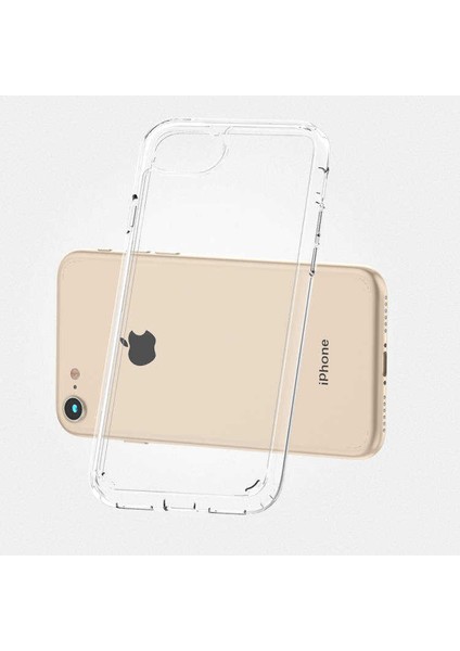 iPhone Se 2022 Uyumlu Zore Coss Kapak-Renksiz