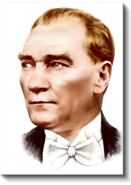 Modern Tasarım Atatürk Portresi Kanvas Tablo