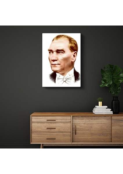 Modern Tasarım Atatürk Portresi Kanvas Tablo