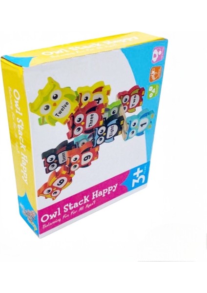 Baykuş Denge Oyunu - Owl Stack Happy Balans Game