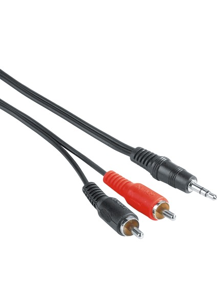 3.5mm - 2rca Ses Kablosu Siyah 2 Metre