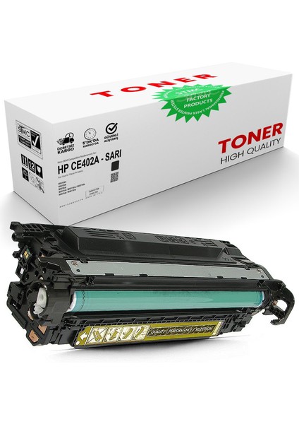 Hp Laserjet Pro Mfp M274DN / 201A-CF402A | Canon CRG-045 Sarı Toner