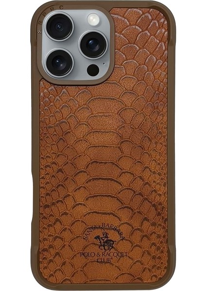 Sbprc iPhone 16 Pro Max Uyumlu Kılıf Pu Deri Timsah Tasarım Business Knight Kapak