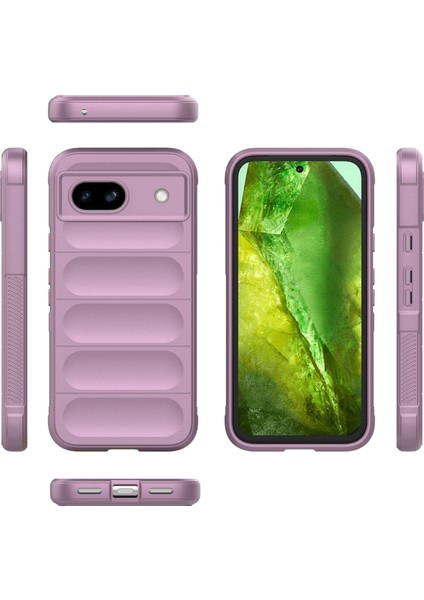 Google Pixel 8A Telefon Kılıfı, Kamera Koruma Silikon Yumuşak Tpu Kapak Google Pixel 8A (Yurt Dışından)