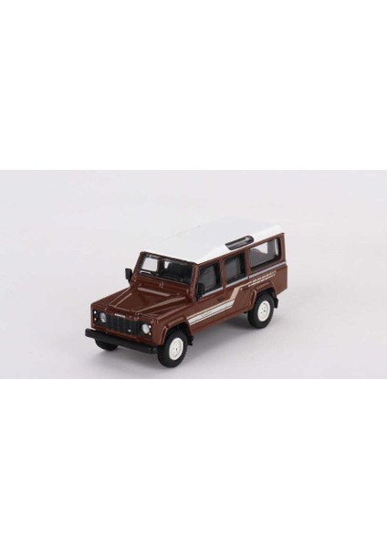 734 Land Rover Defender 110 1985 County Station Wagon Russet Brown Lhd Model Araba