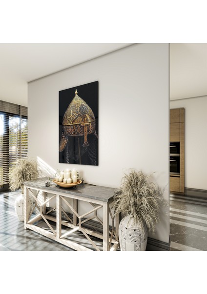 Modern Osmanlı Cam Tablo - Yatay Motif 01-010 fırsatları