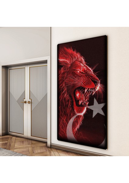 Türk Bayrağı Cam Tablo - Yatay Motif 01-011 indirimleri
