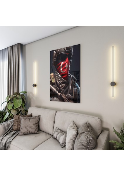 Asker - Polis Cam Tablo - Dikey Motif 02-013 modelleri