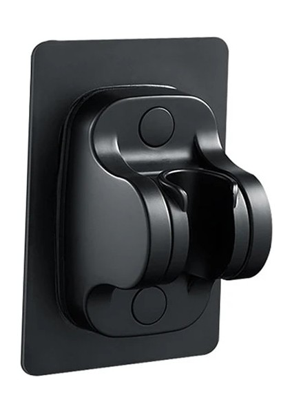 Siyah Stand Stili Banyo Duş Başlığı Yüksek Basınçlı Su Tasarruflu Duş Bataryası Tek Tuş Durdurma Su Masajlı Duş Su Musluk Banyo Aksesuarları (Yurt Dışından)
