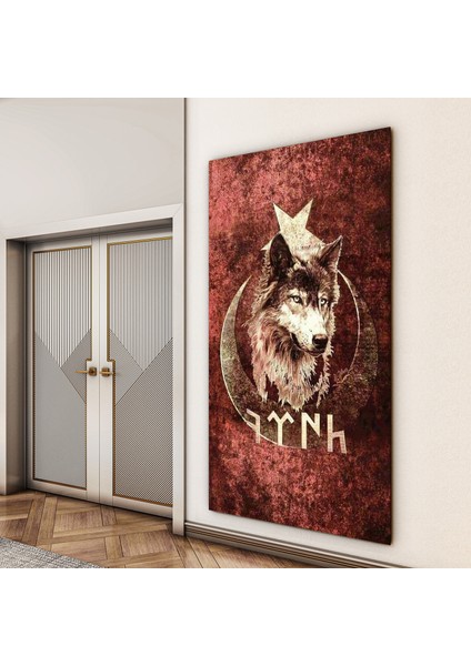 Türk Bayrağı Cam Tablo - Yatay Motif 01-009 indirimleri