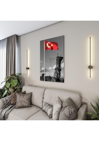 Asker - Polis Cam Tablo - Dikey Motif 02-011