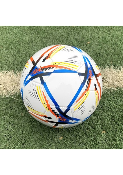 Futbol Makinesi Dikişli Pvc Çocuk 4 5 3 Antrenman Maç Topu (Yurt Dışından)