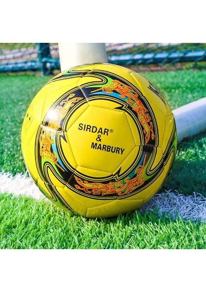 Futbol İlk Ve Ortaokul Öğrencileri 4 5 Çocuk Futbolu Pvc Makine Dikişi Pu Aşınmaya Dayanıklı (Yurt Dışından)