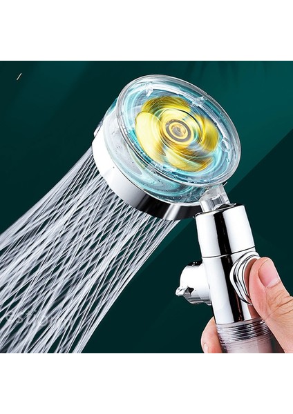 Altın Set Tarzı Hortum ve Tutucu ile Su Filtresi Duş Başlığı, 360 Döndürülmüş Yüksek Basınçlı Su Tasarruflu El Duş Başlığı, Yağış Duş Püskürtücü (Yurt Dışından)